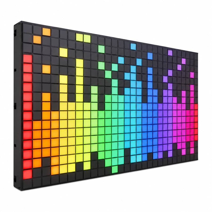 Interactive LED Pixel Wall
